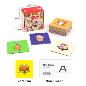 Global Bridge 16 Carte Memoria Gioco Educativo di Abbinamento Immagini per Bambini 4 <span class=keywords><strong>Anni</strong></span> e Oltre - Product Image 1