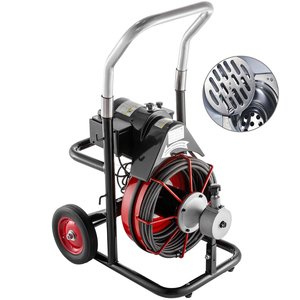 เครื่องทำความสะอาดท่อระบายน้ำงูสำหรับ100อุดตันท่อระบายน้ำทิ้ง x 3/8 "ยอดนิยมในยุโรป - Product Image 3