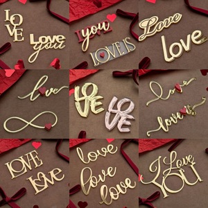 Decoración de Pastel Acrílica con Miel y Dulzura, Etiquetas de Amor para San Valentín, Cumpleaños, Festival Qixi, Adorno para Pastel - Product Image 5