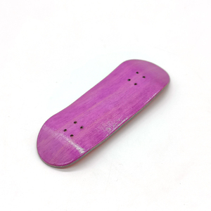 Planche de skateboard en bois pour fingerboard, double face teinte, 32x96mm, personnalisée, professionnelle, unisexe, 14 ans et plus, en érable - Product Image 4