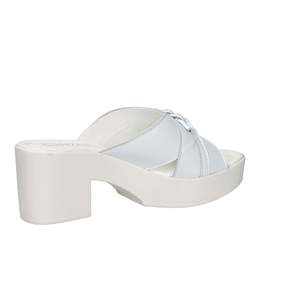 Cinzia <b>Soft</b> Women's Heeled Slipper White IAF203519 - Product Image 4