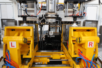 Máquina Automática de Moldeo por Extrusión y Soplado para Botellas de Plástico Vacías de HDPE, PE y PP para Detergente Líquido de Lavandería, de 1-2 Cavidades