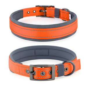 <span class=keywords><strong>Collar</strong></span> Reflectante Personalizado para Mascotas, Ajustable, de Lujo, Acolchado de Neopreno, Cómodo, de Nailon, para Perros - Product Image 5