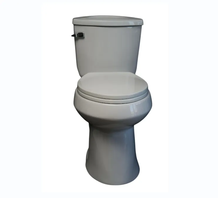 बाथरूम के लिए हॉट सेलिंग सिरेमिक एस-ट्रैप साइफन फ्लशिंग सीट कवर टू पीस टॉयलेट