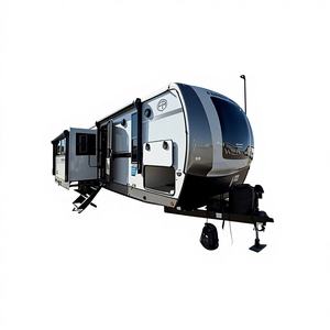 Nuevo Diseño 2025, Remolque de Caravana RV Todoterreno 4X4, Acero Ligero, Moderno, con Ducha y Baño, para Campamentos al Aire Libre en Europa - Product Image 1