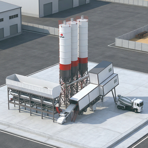 Planta de Concreto Prefabricado Móvil Pequeña de 150M3/H con Línea de Producción, Bomba, Motor, Caja de Cambios, PLC y Rodamientos en Venta - Product Image 4