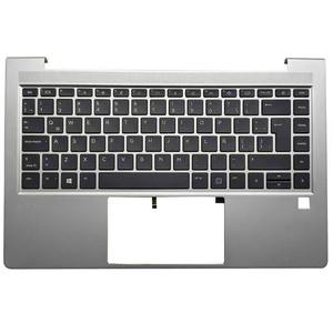 Coque supérieure avec repose-poignets et clavier US/<span class=keywords><strong>FR</strong></span>/SP/LA/BR, uniquement pour HP Elitebook 640 G9 <span class=keywords><strong>645</strong></span> G10, couleur argent JL1 - Product Image 3