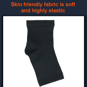 AOFIT nueva moda nailon compresión tobillo manga suave transpirable ajustable elasticidad Unisex para deportes al aire libre levantamiento de pesas - Product Image 6