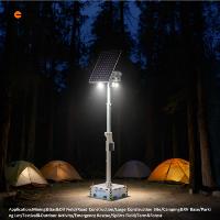 En stock, tour d'éclairage mobile solaire à conception modulaire, galvanisée à chaud