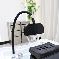 Fauteuil de lavage de cheveux moderne et personnalisé 2026 pour salon de beauté, spa, salon de manucure, hôtel, hôpital, massage thaïlandais, thérapie aquatique, en fibre de verre