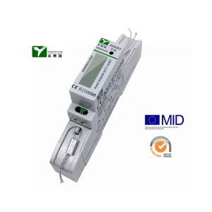 YTL DDS353 50A DIN rail meter 1P 1 Wire MID Approved Active And Reactive Energy Meter
