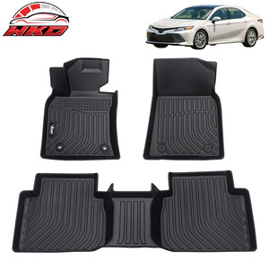 Tapis de sol 3D moulés toutes saisons pour Toyota Camry 18-24, protection robuste en TPE, ensemble complet de remplacement - Product Image 1