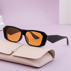 Lunettes de soleil carrées LH-5648 pour hommes, verres PC UV400, style Instagram, mode urbaine, origine Taizhou, emballage personnalisé - Product Image 3