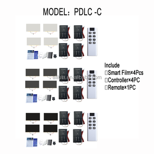 Film intelligent pour vitres de voiture à commande à distance, <span class=keywords><strong>auto</strong></span>-adhésif, à gradation électronique, PDLC - Product Image 2