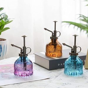 Vintage Style Bronze pompe supérieure en plastique petit Spritzer <span class=keywords><strong>décoratif</strong></span> <span class=keywords><strong>arrosoir</strong></span> cadeau pour intérieur extérieur Succulent maison plante - Product Image 5