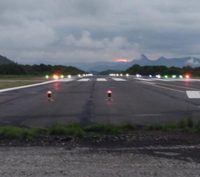 Éclairage solaire AH-SA-A pour pistes aéroportuaires, signalisation d'obstacles aériens pour aérodromes