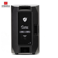 Altavoz Pasivo HYANKA MX-P12 de 2x12 Pulgadas con Mezclador de Audio, Altavoz Bluetooth Portátil de 100W RMS, Altavoz Dual de 12 Pulgadas