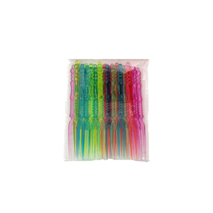 Forchetta da frutta colorata <span class=keywords><strong>per</strong></span> alimenti di vendita diretta in fabbrica adatta <span class=keywords><strong>per</strong></span> scatola da <span class=keywords><strong>pranzo</strong></span> <span class=keywords><strong>per</strong></span> bambini forchetta da dessert <span class=keywords><strong>per</strong></span> torta decorativa mini stuzzicadenti - Product Image 6