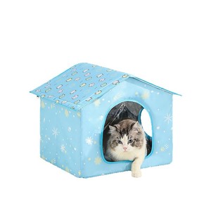 Cama para gatos MW002, cuadrada, de fibra, refrescante, para verano, transpirable e impermeable. - Product Image 5