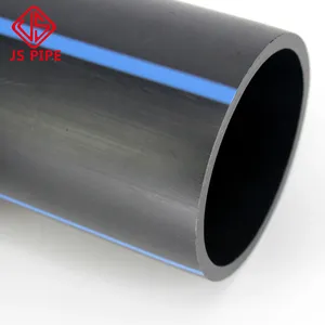 Best Choice Plastice160mm Pe Water Pipes Round Shaped Rigid Polyethylene Plastic Tube Hdpe Pipes for sale