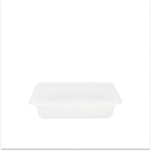 GN 1/3 200MM Container Without Lid BPA Free Heavy Duty <b>Plastic</b> Pan For Salad Prep And <b>Display</b> - Product Image 2