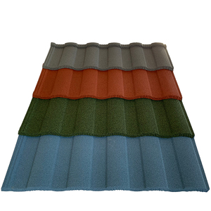 กระเบื้องหลังคาเหล็กเคลือบหินคุณภาพสูง แผ่นหลังคาโลหะ ทนความร้อน ลอนลูกฟูก สำหรับบ้านพักอาศัย โรงเรียน <span class=keywords><strong>ใกล้</strong></span><span class=keywords><strong>ฉัน</strong></span> - Product Image 1