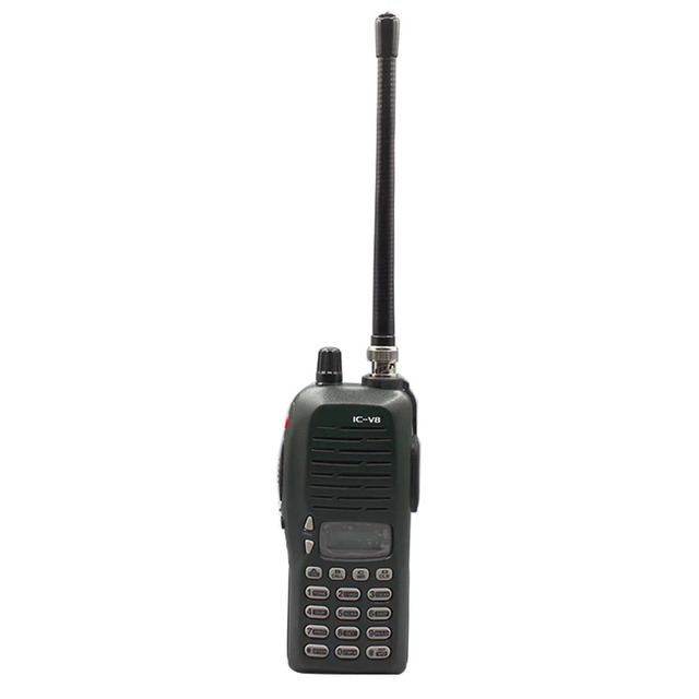 IC-V8 VHF 5.5W Transceiver Portable 1650mAh NiMH Walkie Talkie with Wireless Intercom 2-Way Radio Battery Pack for ICOM
