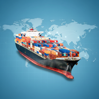 Transport professionnel porte-à-porte DDP, logistique Chine-USA, services aériens + express, agent de fret, agent maritime