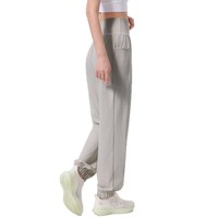 Pantalon de yoga taille élastique mi-mollet en Spandex/Nylon respirant pour femme, coupe ample amincissante, idéal pour la course et le sport – Collection Automne Hiver