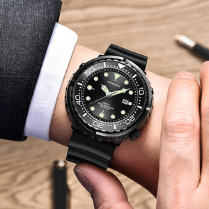 Reloj LIGE FB0024 Luminoso para Hombre, Reloj Deportivo de Silicona de Lujo, Reloj de Cuarzo con Fecha, Cronógrafo, Resistente al Agua, OEM - Product Image 6