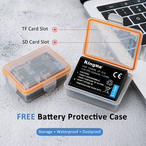 Kit de Cargador de Batería para Cámara KingMa LP-E10, 2 Baterías LP-10 y 1 Cargador para <span class=keywords><strong>Canon</strong></span> <span class=keywords><strong>EOS</strong></span> 1100D <span class=keywords><strong>1200D</strong></span> 1300D - Product Image 6