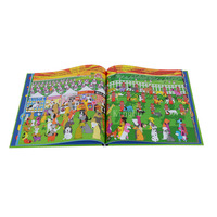 Impression personnalisée à la demande, livre d'images pour enfants relié en couverture rigide, entièrement illustré, faible MOQ, impression numérique pour les nouveaux auteurs