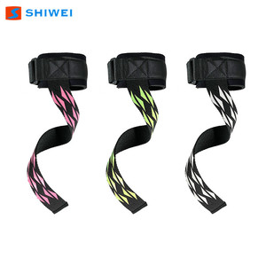 สายรัดข้อมือยกน้ำหนัก Shiwei ป้องกันการลื่น สายรัดข้อมือสำหรับออกกำลังกาย สำหรับดึงข้อ ดัมเบล ฝึกซ้อม สำหรับผู้ใหญ่ ใช้ได้กับกีฬากลางแจ้งทั่วไป - Product Image 1