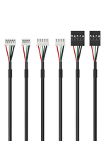Cable de Datos Interno para Módulo de Pantalla Táctil, Conector de Terminal USB a PH2.0 XH2.54 Dupont 4P 5P, Componentes Electrónicos en Existencia