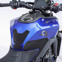 Aksesoris untuk Yamaha MT09 Gen V4 2024 2025 bantalan tangki bahan bakar karet stiker Decal dekoratif sepeda motor