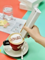 Imprimante alimentaire portable EVEBOT PrintPen à encre comestible, imprimante à jet d'encre manuelle pour café, gâteaux et macarons