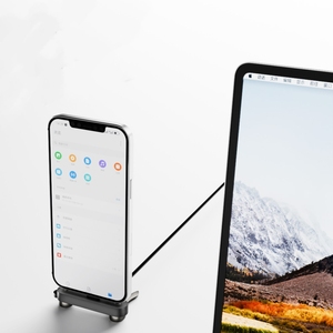 USB4 Type-C Elbow <strong>Adapter</strong> with Rotatable Foldable Phone Stand, 240W PD Fast Charge, 40Gbps Data Transfer, 8K Video Output - Product Image 5