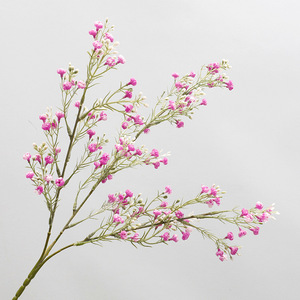 Vente en gros de tiges de <span class=keywords><strong>gypsophile</strong></span> artificielle blanche, fausse fleur de <span class=keywords><strong>gypsophile</strong></span> pour bouquet de mariage, vase, décoration de la maison - Product Image 4