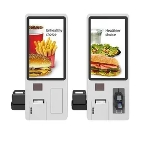 Fabrieksondersteuning Van Hoge Kwaliteit Restaurant Bestelmachine Qr Code Scanner Self Service Fast Food Kiosk Betaling Kiosk