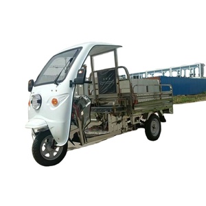 <span class=keywords><strong>Chariot</strong></span> électrique tout en acier inoxydable de 1000 W, résistant à la pluie, pour usage commercial et agricole, pour le transport de marchandises - Product Image 1