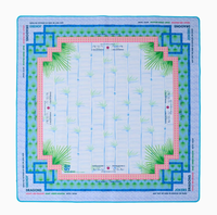 Alas Meja Mahjong Lipat Portabel Ramah Lingkungan Tahan Lama Warna Kustom Tahan Air Anti Selip Modern untuk Permainan Poker Keluarga