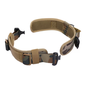 Heavy Duty Metal Buckle Tactical <span class=keywords><strong>Collar</strong></span> <span class=keywords><strong>Dog</strong></span> Soft Mesh Acolchoado Nylon <span class=keywords><strong>Dog</strong></span> <span class=keywords><strong>Collar</strong></span> Para Cães Ao Ar Livre Treinamento Andando - Product Image 4