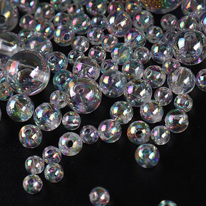 Perle sfaccettate ottagonali trasparenti <span class=keywords><strong>da</strong></span> 20g, fatte a mano, colorate, con foro, per strass e materiali per gioielli fai <span class=keywords><strong>da</strong></span> te - Product Image 6