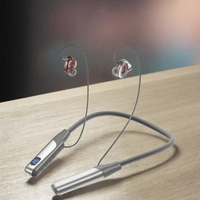 Écouteurs intra-auriculaires sans fil à réduction de bruit active, affichage numérique, étanchéité IPX5, pour Bluetooth 5.3, Type-C, autonomie de 20 heures