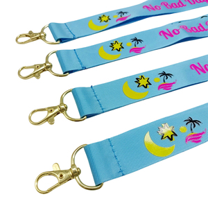 Casual Daily Key <b>Lanyard</b> Soft <b>Polyester</b> Neck Strap for Backpack Pendant Mobile Phone Anti-lost - Product Image 2