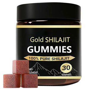 Caramelle Gommose Naturali al Shilajit Vegano OEM, Dolcificate al Miele, Integratore Alimentare Vitaminico per Adulti - Product Image 1