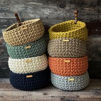 Vêtements pliants boîtes de rangement organisateur bébé jouet tissé paniers de rangement panier à linge