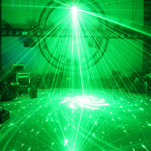 Full Color RGB Laser Pattern Line Beam Scanner Projector Light with DMX512 <b>Control</b> - Product Image 2