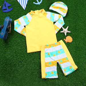 Huzhou Boutique Children <b>Clothes</b> Set Boys 3pcs Swimsuit With Express - Product Image 2