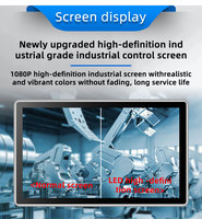 Écran tactile industriel à lamination intégrale de 12,1 à 21,5 pouces, tablette PC robuste, PC automatisé, contrôle PLC J1900, mini PC Win10